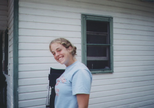 We really lucked out getting you, Katie. The cabin could never have been the same without you. And we'll all be drinking to you on the 26th of April 2003. Love you, Katie.