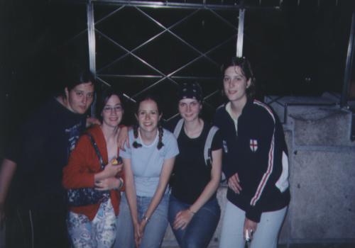 from left to right: me, Nic, Beth, Sascha and Michelle.